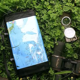 Waterdicht kaartenhoes, wandelkaartenhoes, doorzichtige kaartenhoes, camping kaartenhoes, transparante wandelkaartenzak, droge zakhouder voor camping, documenten en elektronica — thumbnail 4