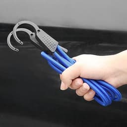 Auto Drooglijn Bagagenet - Reis Waslijn Kofferbaknet - Kleding Drogen Bagage Vasten - Verstelbaar Elastisch Nylon - Verstelbaar - normal — thumbnail 4
