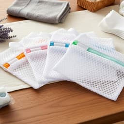 Set van 5 Waszakken, Ideaal voor Wasmiddel Pods, Geurkorrels en Bescherming van Kleding in de Wasmachine, Perfect voor Delicate Stoffen — thumbnail 2