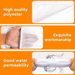 4 stuks waszakken, waszak wastas met handgrepen 50x60cm, waszakje Laundry Bag voor wasmachine Net wastas Mesh waszak reis voor ondergoed BH sokken dessous panty's — thumbnail 4
