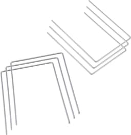 SnelShoppen - 50 Stuks Peat U-Pin Metalen Gegalvaniseerde Haringen voor Kunstgras, Tuin, Landschapsprojecten - Duurzaam, Herbruikbaar, 15 cm — thumbnail 5