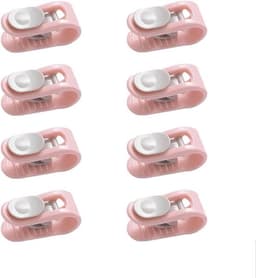 Antislip clips set 8 stuks voor gordijnen, kleding, sokken - Opbergclips voor dekbedovertrekken — thumbnail 1