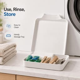 Universele afvoerbak voor wasmachines met voorlader - Afvoerbak voor wasmachine - Onderdelen voor wasmachines - Eenvoudig te installeren - Wordt gebruikt voor het reinigen van filters, het onderhouden van waterpompen en het opvangen van water — thumbnail 4