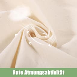 Wasnetjes met ritssluiting - Beige - 50 x 70 cm - Katoenen Stoffen Zak - Voor Reizen en Wasgoed — thumbnail 3