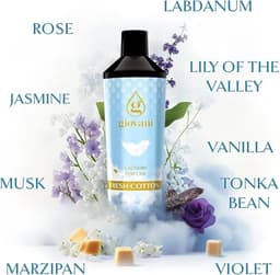 SnelShoppen - Giovani Fresh Cotton wash perfume 100 ml | Vers-poezier geur van schone was - Ideaal wasparfum voor beddengoed & kinderkleding | 20 wasb — thumbnail 2