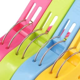 64 stuks Grote kunststof wasknijpers - Handdoekklemmen voor kleding en strandlakens — thumbnail 5