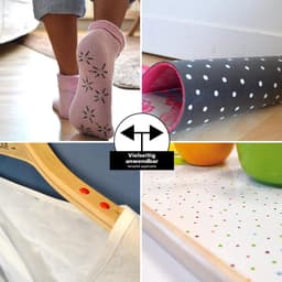 LM-Kreativ Sock Stop - Anti slip textielverf - 90 ml - Lichtgrijs - Waterbasis, latexvrij en geurloos — thumbnail 2
