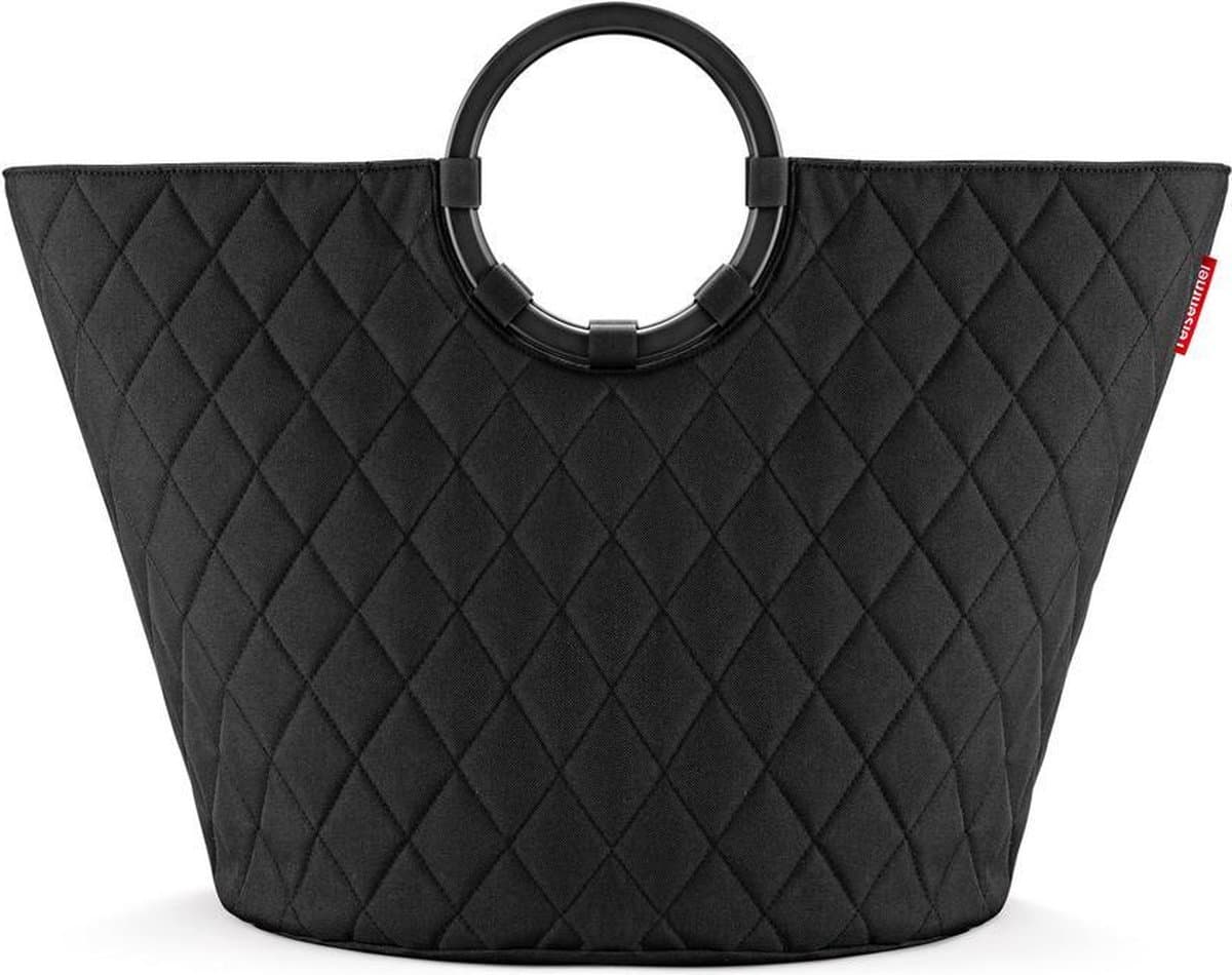 Reisenthel Loophome S Opbergmand - 35 L - Frame Rhombus Zwart — afbeelding 1