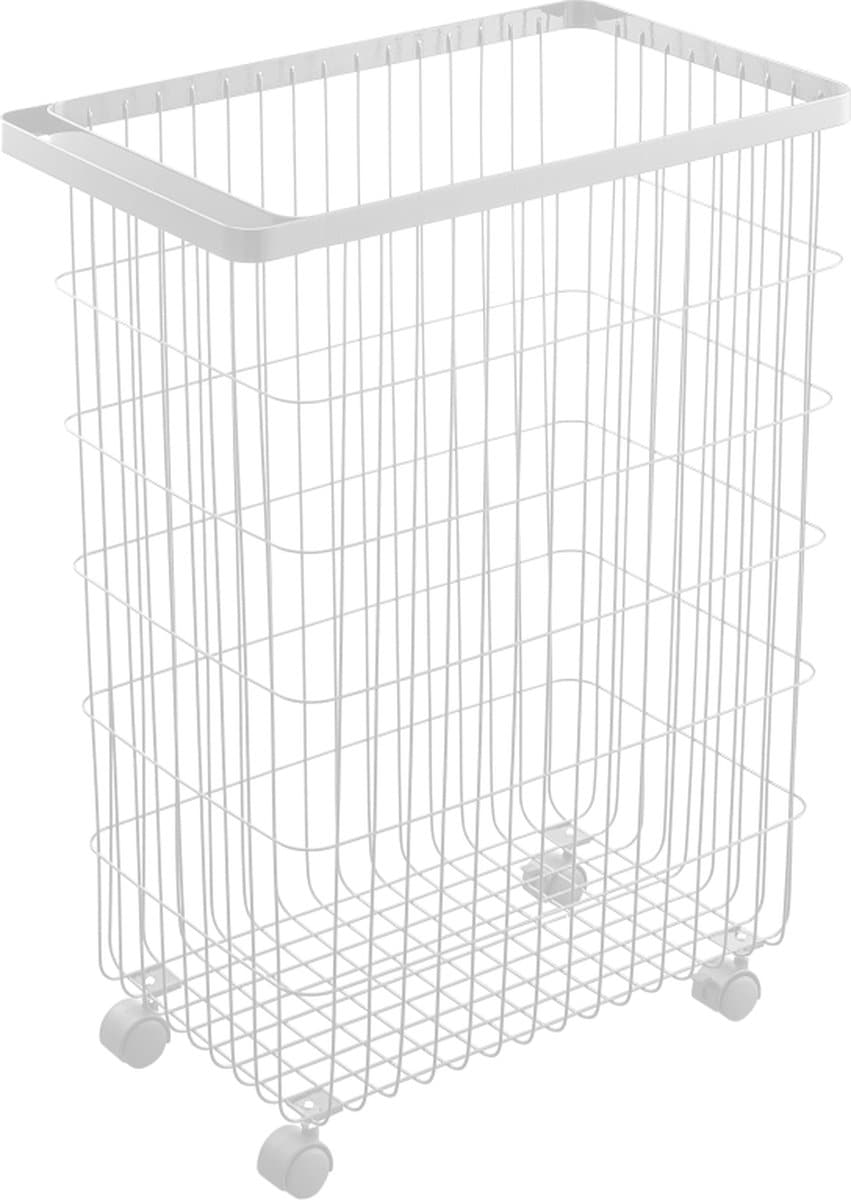 Yamazaki Wasmand op Wielen - Tower - Wit — afbeelding 1