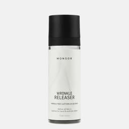 Monsor Wrinkle Releaser Spray - 2x 50ml Travel Size - Anti-Kreuk Spray & Textielverfrisser - Ontkreukt kleding zonder strijkijzer - Frist kleding op met frisse geur - Kreukspray voor onderweg - 99% natuurlijk, vegan & PFAS-vrij - Duo Pack — thumbnail 5