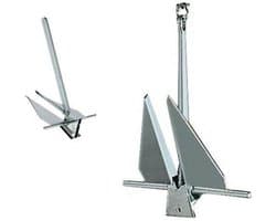 Danforth Anker - Boot Anker - Boot Stabiliseren - Verzinkt Staal - 6 kg - Zilver