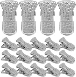 Metalen Wasknijpers - Kledingklemmen Set - Kleding Drogen - Antislip Gelhoezen - 35 Stuks - Zilver — thumbnail 1