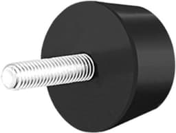 Rubberen Trillingsdempers - Schokdempers Motorsteunen - Apparaten Stabiliseren - Hoge Elasticiteit - M8 M10 - Zwart — thumbnail 5
