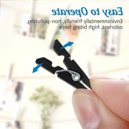 Mini houten knijpers - 100 stuks natuurlijke wasknijpers voor foto clips en DIY decoratie — thumbnail 5