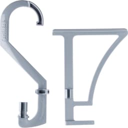 Reservoir Dryer - Waterzak Droger - Drinkzak Onderhoud - Twee Delig Systeem - 21 cm - Grijs — thumbnail 3