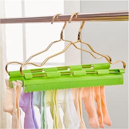 Dailygoods- Sokkenclips 4 stuks - Multifunctioneel Sokker-droogrek - Kunststof Kleerhanger - Ondergoed/Handdoeken - Praktische Sokkenhouders - Ruimtebesparend - Sokkendroger — thumbnail 4