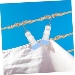 20 Stuks Roestvrijstalen Wasknijpers – Stevige Antislip Windbestendige Kledingknijpers voor de Wasdrooglijn — thumbnail 2