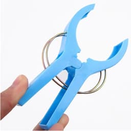 Grote Kleding Clips - Handdoek Knijpers - Wasgoed Droge - Brede Klemmen - 12 cm - Lichtgekleurd — thumbnail 4