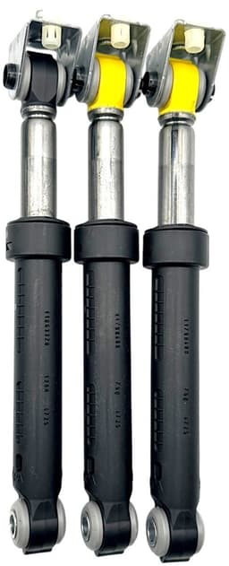 Fixem schokbrekers wasmachine set 3 stuks, geschikt voor Miele 09850885 - schokdemper 120N 75N trillingsdemper wasmachine — thumbnail 1