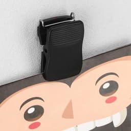 Kantoorclips - Wandclips Prikbordclips - Notities Bevestigen - Roestvrij Staal - 25 stuks - Zwart — thumbnail 2