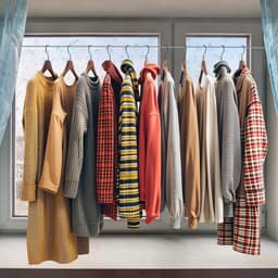 Intrekbare Waslijn - Drooglijn Binnen Buiten - Kleding Drogen - Voorkomt Doorzakken - 4.2 Meter - Grijs — thumbnail 4