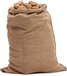 Jute Zak - Aardappelzak Opbergzak - Outdoor Spel Activiteit - Versterkte Zijkanten - 50x80 CM - Meerkleurig — thumbnail 4