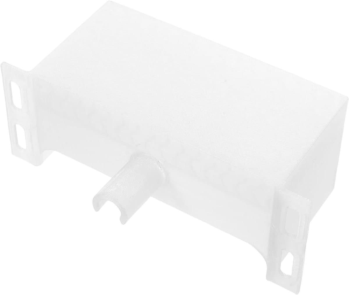 Airco Wateropvangbak - Condensbak Lekbak - Buitenunit Afvoer - Schuine Bodem Ontwerp - 13.4 cm Lengte - Wit — afbeelding 1
