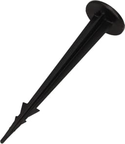 Verpakking 100 UV-bestendige kunststof tuinankers 120mm – roestvrij, platte kop voor extra stabiliteit en grip — thumbnail 1