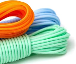 Waslijn Touwen - Kleding Lijnen - Buiten Droge Kleding - Weerbestendig Plastic - 3 Stuks 45 Voet - Meerkleurig — thumbnail 2
