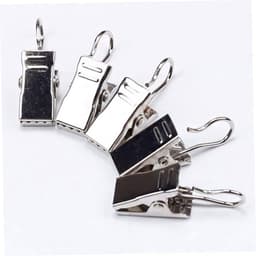 Stevige Clips - Haakklemmen - Decoraties Ophangen - Sterke Grip - 90 Stuks - Zilver — thumbnail 3