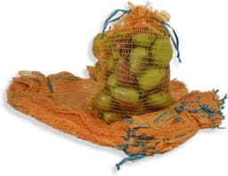 Aardappelzakken - Opbergzakken - Oogst Opslaan - Ademend Materiaal - 100 stuks 37x59cm - Goudgeel — thumbnail 1