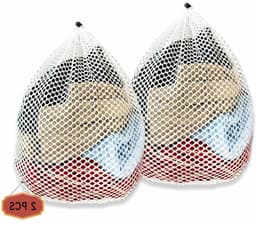 Set van 2 Wasnetten voor Wasmachine, 40 x 50 cm, Herbruikbare Waszak, Bescherming voor Kleding, Voorkomt Vervorming en Vouwen van Kleding — thumbnail 1