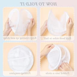 Hangende wasmand - multifunctioneel - set van 2 - grijs en wit - polyester — thumbnail 4