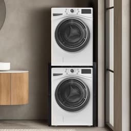 Universele Wasmachine Verhoger en Sokkel - Geschikt voor 2 Apparaten - Zwart — thumbnail 3