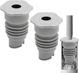 2 Stuks Geurstopper Wasmachine Afvoer - Anti-Geur & Ongedierte Afsluiting (45-50mm) — thumbnail 1