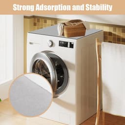 Waterdichte Wasmachine Afdekhoes Bovenkant - Stof- en Vochtbestendig voor Standaard Formaat — thumbnail 4
