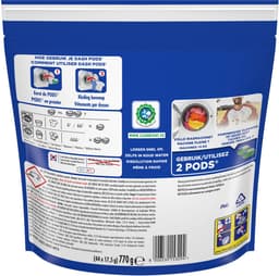 Dash Wasmiddel Pods® - Witter Dan Wit - 3 x 44 Wassen — thumbnail 2
