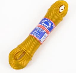 50M Kwaliteit Gekleurde Kledinglijn met Stalen Kern - 3.5mm Dikte - Ideaal voor Buiten — thumbnail 3