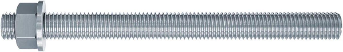 Verzinkte Ankerstang M16 x 250 Staal Kwaliteit 8.8 voor Injectiemortel — afbeelding 1