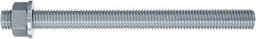 Verzinkte Ankerstang M16 x 250 Staal Kwaliteit 8.8 voor Injectiemortel — thumbnail 1