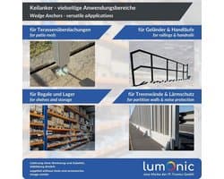 5x Zwaar Gebruik Anker M10 x 210mm Gegalvaniseerd - Sterke Betonpluggen voor Montage
