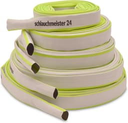 Platte afvoerslang 40 meter - Professionele Bouw- en Industrieslang 38mm — thumbnail 2