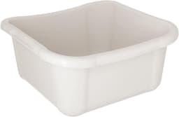 Robuuste Rechthoekige Waskom met Handgrepen - Compacte Opbergbak (8 Liter) — thumbnail 1