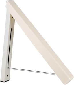 Opvouwbare kleerhanger voor wandmontage met verborgen kledingopslag - intrekbare haak voor droogrek - hangende mantel, hemd en broek - ruimtebesparende opslag voor hoofdslaapkamer - praktisch en handig — thumbnail 1