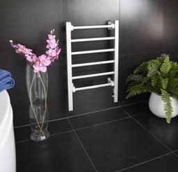AMA® Elektrisch Droogrek - Droogrek - Verwarmd Droogrek - 90x36x53cm - Grijs — thumbnail 2