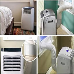 Afvoerslangadapter voor airconditioningsystemen en wasdrogers - universele slangkoppeling 150 mm — thumbnail 1