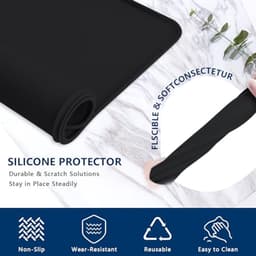 Antislip Siliconen Wasmachine Cover en Mat - 60x60 cm — thumbnail 3