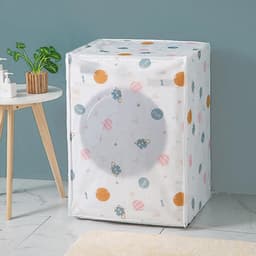1 wasmachinehoes, waterdichte buitenhoes voor wasmachine en droger, anti-aging zonwerende hoes, geschikt voor trommelwasmachine en droger — thumbnail 2