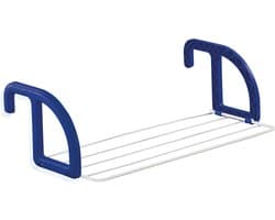 Leifheit hangdroogrek Classic 25 - drooglengte 2,5 m drooglengte - wit blauw — afbeelding 1