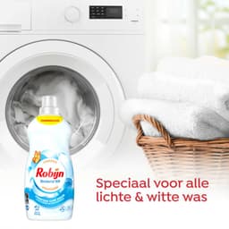 Robijn Klein & Krachtig Wasmiddel Stralend Wit 34 Wasbeurten - 4 x 1,19 liter - Voordeelverpakking — thumbnail 3